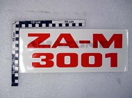 MF426 Naklejka ZA-M 3001