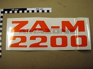 MF363 Naklejka ZA-M 2200