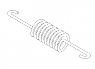 AC494833 Sprężyna naciągowa pasuje do Accord / Kverneland