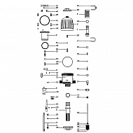 1618043120 Pierścień uszczelniający 35x3 mm czarny MixRite Tefen