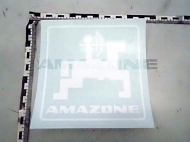 MF1052 Naklejka Logo AMAZONE białe 150 mm x 150 mm