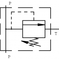 FPMD40CBP3805 Zawór ograniczający ciśnienie FPM D 40 CB P 3/8 05, FluidPress