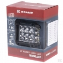 LA10094 Lampa robocza LED, kwadratowa, 22.5W 2850 lm 10/30V światło krótkie z wiązką punktową Combo 15 LED Kramp