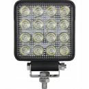 LA10024 Lampa robocza LED, kwadratowa 25W 3040 lm 10/30V światło skupione 16 LED Kramp