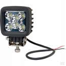 LA10027 Lampa robocza LED, kwadratowa, 42W 3780 lm 10/30V światło skupione 6 LED Kramp