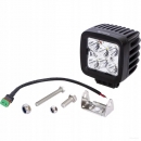 LA10027 Lampa robocza LED, kwadratowa, 42W 3780 lm 10/30V światło skupione 6 LED Kramp