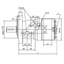 SMR125A225YGP Silnik orbitalny 125cc gopart