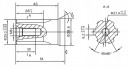 SMR160A26BYGP Silnik orbitalny 160cc gopart