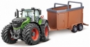 BB1831652 Ciągnik Fendt 1000 Vario z przyczepą do przewozu bydła