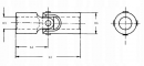 EDS50016100 Przegub krzyżowy 10mm