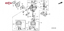  16212ZM7000 Uszczelka do gaźnika  silnika HONDA 16212-ZM7-000