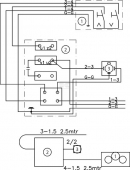 MPP85E001 Zestaw silnik pompa z siłownikiem MPP 230 VAC 0,55 kW 1 l 0,9ccm