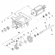 AC489151 Zgarniacz nasion, pasuje do ACCORD, VICON, 115x61 mm Pasuje do Accord / Kverneland