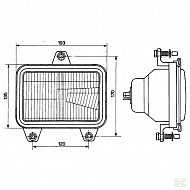 05311000 Element optyczny reflektora