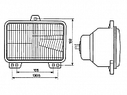 05569000 Element optyczny reflektora