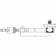 SHP342KR Końcówka drążka kierowniczego ze stabilizatorem Prawa 