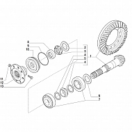 CI132269 Pierścień dystansowy, 2,90 mm, 40,3x63x2,90