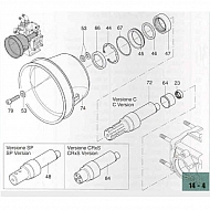 650920 Pierścień uszczelniający o-ring 335.92x6.99mm czarny Annovi Reverberi