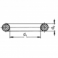 OR3609353P010 Pierścień oring, 36,09x3,53 mm, opak. 10 szt.