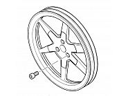 AR1504 Koło pasowe rowkowe 280 mm