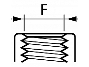 QJ835514NYB Uchwyt dyszy 1/4"