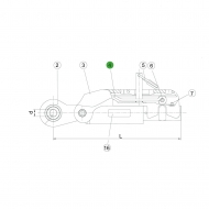 307982 Zabezpieczenie stabilizatora, Walterscheid 1307982