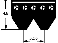 8PK1910 Pasek wielorowkowy 8PK 1910, Optibelt, 8PK1910