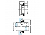 VR4AP010 Uszczelnienie klinowe Ø 4 mm, 10 szt.