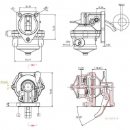 4157603KR Pompa paliwa zasilająca Case-IH, Claas, DEUTZ-FAHR, Fendt, Renault, Steyr