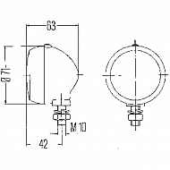 2PF001648161 Lampa obrysowa