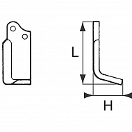 RB1667L Nóż frezujący lewy 135x60x50mm 5mm pasuje do Agria