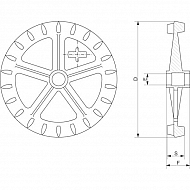 101112KR Pierścień Crosskill 520 mm