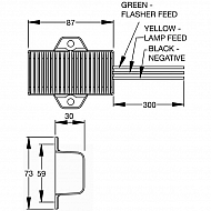 E071012V Rezystor oświetlenia LED 12 V