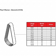 200060747 Poly-V-Riemen