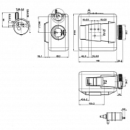 23520013000 Zbiornik na płyn do spryskiwaczy szyb, 5,3 l, 24V