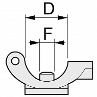 28570059 Uchwyt dyszy poczwórny długa 1/2"