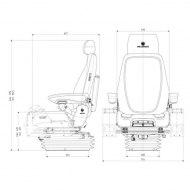 G1294588 Siedzenie Actimo Evolution 24V