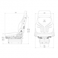 G1047335 Siedzenie Compacto Comfort W