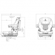 G1293488 Siedzenie Primo L