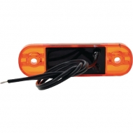 1400300714 Lampa pozycyjna, obrysowa pomarańczowa 12 LED, 714, 12 V - 24 V, 12, boczna