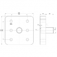 00645020 Płyta spawana 130x115 mm