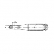 OTO43 Ucho do holowania, obrotowe, 2 t M22