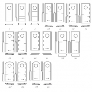 KT5611030001KR Nożyk kosiarki, 128 x 50 x 4, Ø 23 / 20,5, wygięty