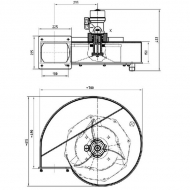 GRC204 Turbonapełniacz Power Fill, 8" pasuje do Vogelsang