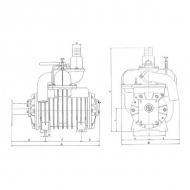 MEC6500H Sprężarka napęd hydrauliczny BP