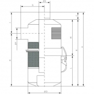 400111 Filtr powietrza z tłumikiem 14000 l/min BP