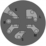 FGP010194 Włącznik zapłonu do traktorków, stacyjka 