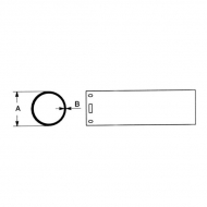 236831000 Rura ochronna Bondioli & Pavesi, Z., 81 x 2,2 mm, L-1000 mm, rozmiar 5,6,7