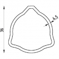 4300153140107 Rura wewnętrzna Comer, seria T40, L- 380