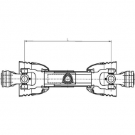 T400860CE112F12 Wał Comer, L-860 mm, seria T40, ze sprzęgłem ciernym